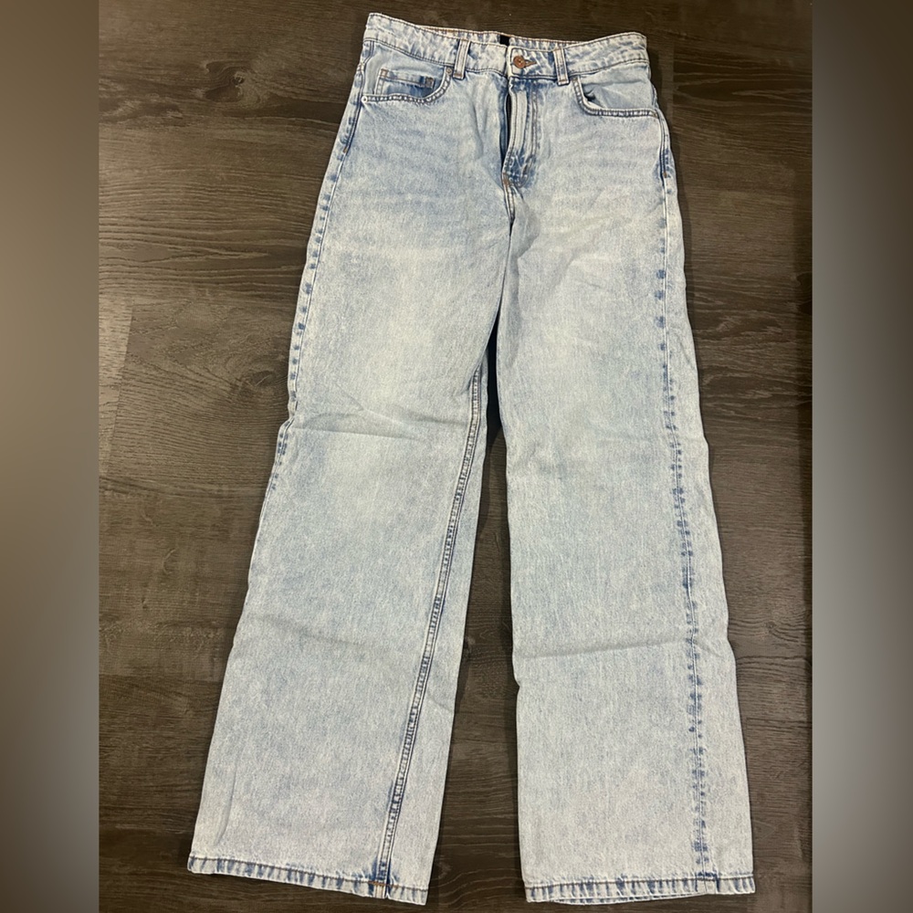 H&M Light Blue Flare & Wide Leg Jeans